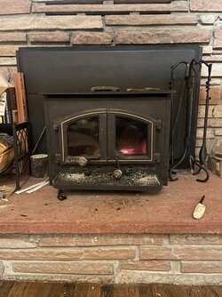 Very Little Heat With Glacier Bay Wood Stove