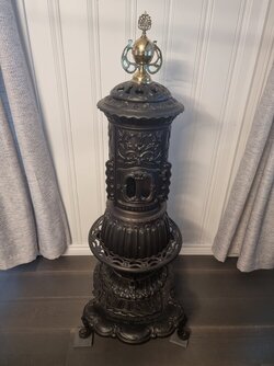 Old parlor stove!