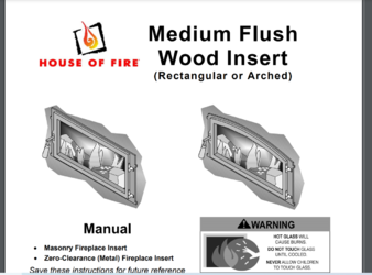 ZC fireplace to wood insert