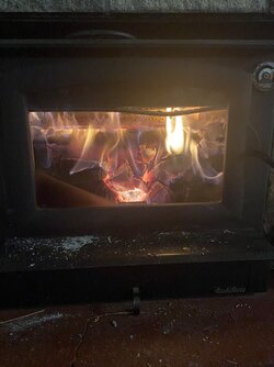 Warping stove piece