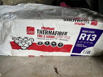 Insulation for wood insert