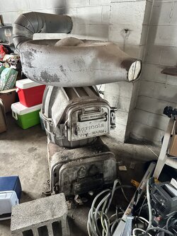 Old furnace in my garage