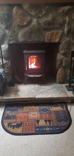 Air quality while using the woodstove