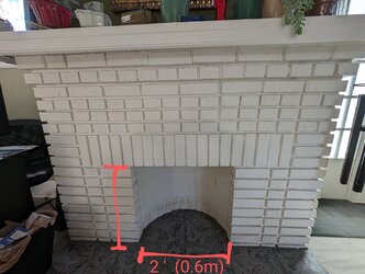 1929 Northeast Ohio Colonial with weird small Fireplace