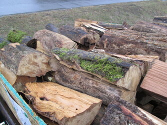 Firewood in North Carolina.