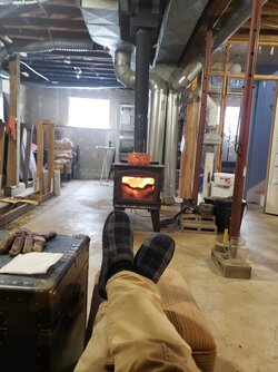 Best part of owning a wood stove