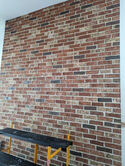 Full masonry brick and concrete blocks wall hole size