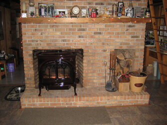 My Horrible Inefficient Fireplace!