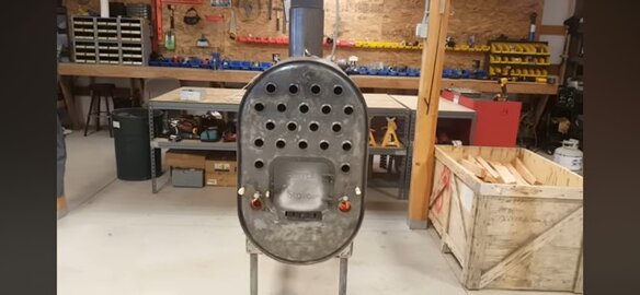 Shop stove build and buffeting/back puff from the air intakes- ideas?
