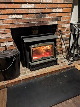 Installing a Jotul 8 in fireplace