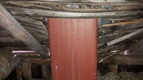 how safe is this sauna chimney pipe? would you fire up this sauna..