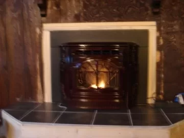 [Hearth.com] Got my quad castile insert burning for first time.