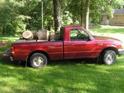 How much wood fits in a truck?