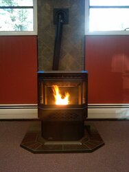 First stove in the new shop showroom
