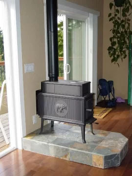 [Hearth.com] New Jotul 118 Black Bear installed!