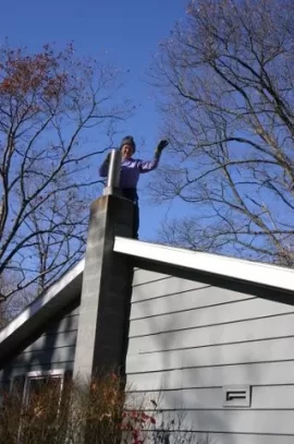 [Hearth.com] Liner project, or, Why Is Granny on the Roof?