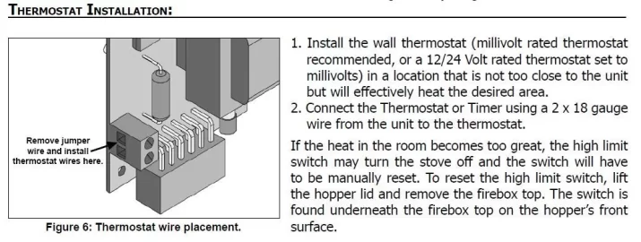 [Hearth.com] thermostat for an EF3?  help a newbie please.