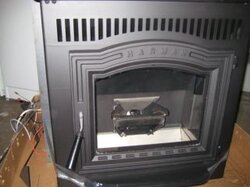 my new stove - Harmon p35i