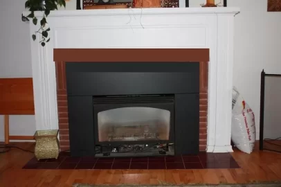 [Hearth.com] Pellet Stove and Mantel