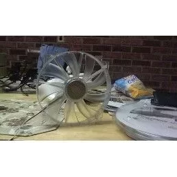 [Hearth.com] FINALLY finished pictures above doorway fans