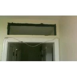 [Hearth.com] FINALLY finished pictures above doorway fans