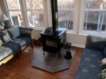 [Hearth.com] Help with stove placement, pics included