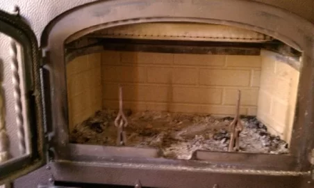 [Hearth.com] Relined my Quad 7100 with Skamol panels