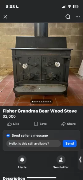 [Hearth.com] Inefficient wood burning stove