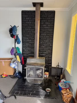 [Hearth.com] NZ Fisher Stove Wetback Removal, capping and new baffle plate