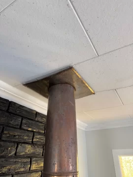 [Hearth.com] NZ Fisher Stove Wetback Removal, capping and new baffle plate