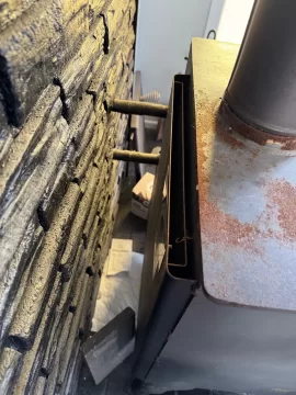 [Hearth.com] NZ Fisher Stove Wetback Removal, capping and new baffle plate