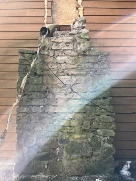 [Hearth.com] Broken chimney on 1970s Heatilator