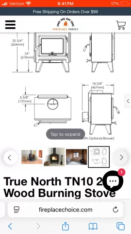 [Hearth.com] Stove Recommendations <26" tall