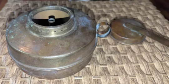 [Hearth.com] What is this?  Old alcohol stove, or...