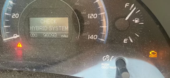 [Hearth.com] 2009 Hybrid Camry Check Engine Light Check Hybrid System warning? Fix?
