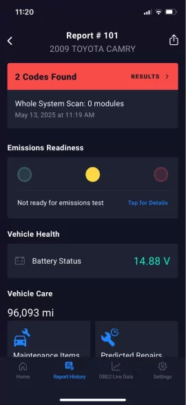 [Hearth.com] 2009 Hybrid Camry Check Engine Light Check Hybrid System warning? Fix?