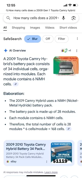 [Hearth.com] 2009 Hybrid Camry Check Engine Light Check Hybrid System warning? Fix?