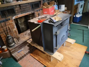 [Hearth.com] kind of low Chimney height
