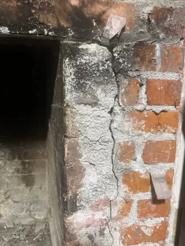 [Hearth.com] 1920s chimney firebox removal for wood stove insert