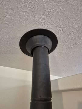 [Hearth.com] Reality Check Woodstove & Chimney Installation