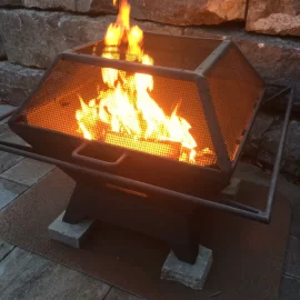 [Hearth.com] Washing Machine Stainless Steel Drum Firepit!