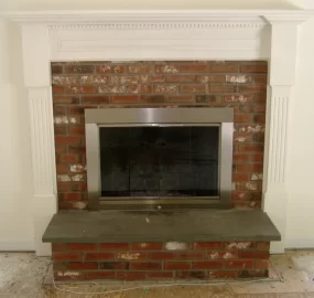 [Hearth.com] Mortar and stone over brick and mortar?