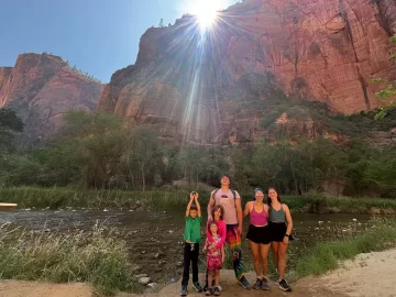 [Hearth.com] Road trip camping with a large family