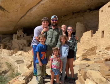 [Hearth.com] Road trip camping with a large family