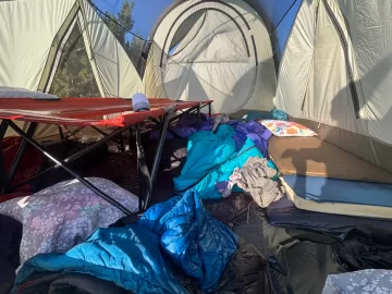 [Hearth.com] Road trip camping with a large family