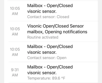 [Hearth.com] Anyone use SmartThings door-window switch in mailbox - You got mail!