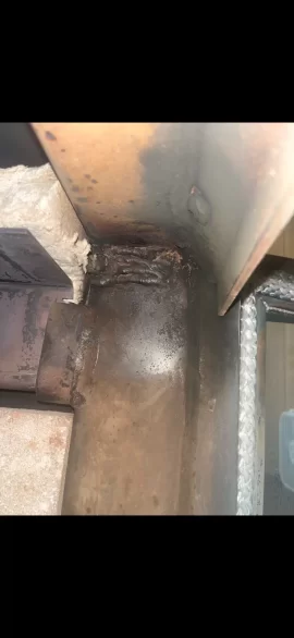 [Hearth.com] About a cracked weld.