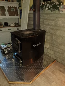 [Hearth.com] Attaching checker plate to old masonary hearth pad