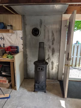 [Hearth.com] Grimsby stove and finance Ltd 4M stove. Unknown manufacture number and spacing requirements
