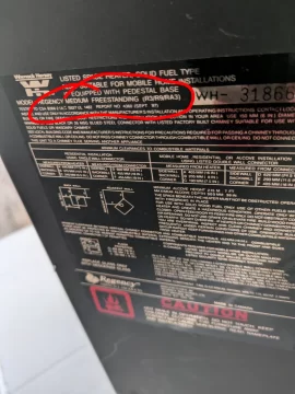 [Hearth.com] Stove to wall distance with heat shield?